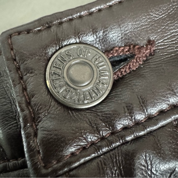 Citizens of Humanity Recycled Leather Pants. - Picture 6 of 15